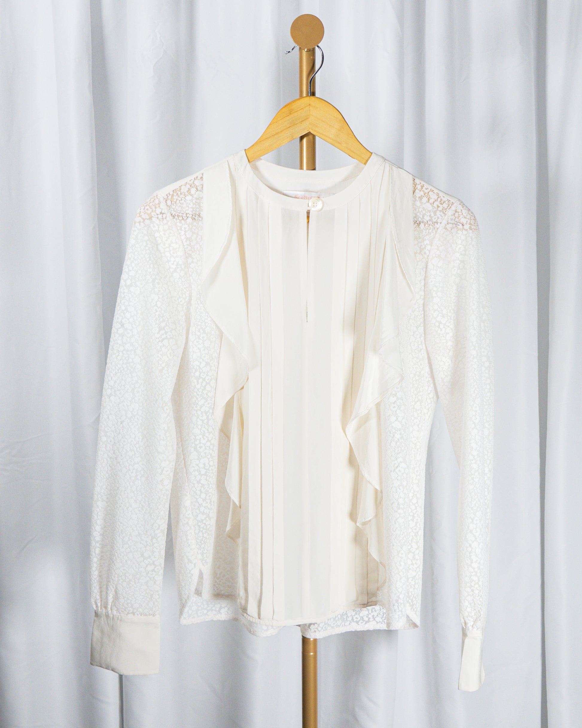 Blusa Tableada - See by Chloé - La Reversa