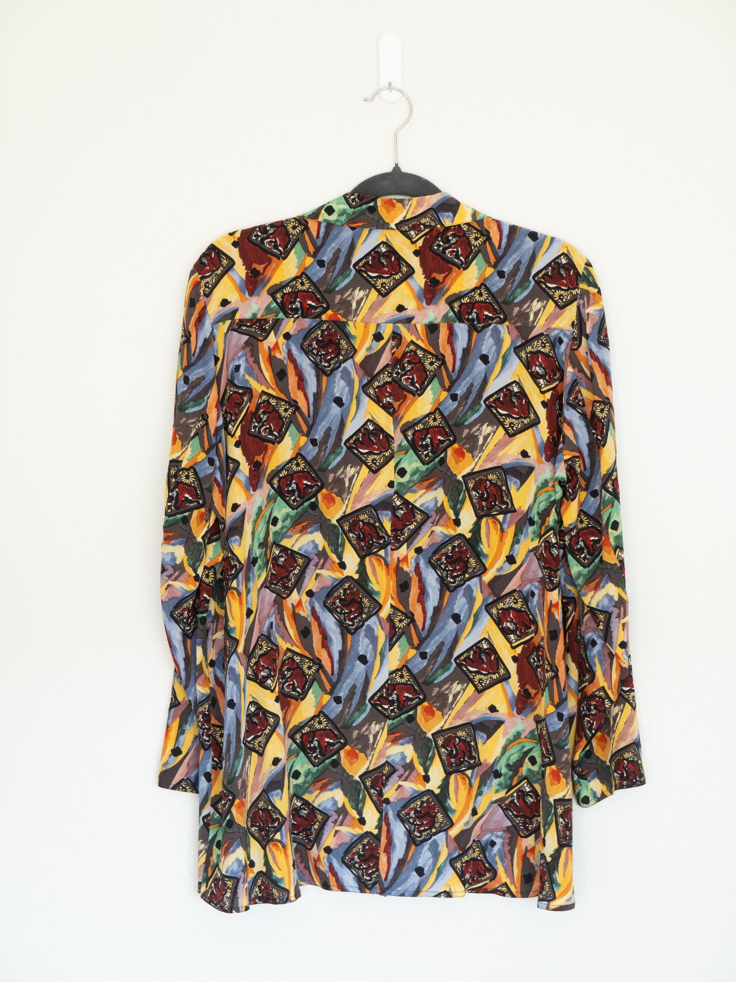 Blusa de Seda Estampada - Fendi - La Reversa