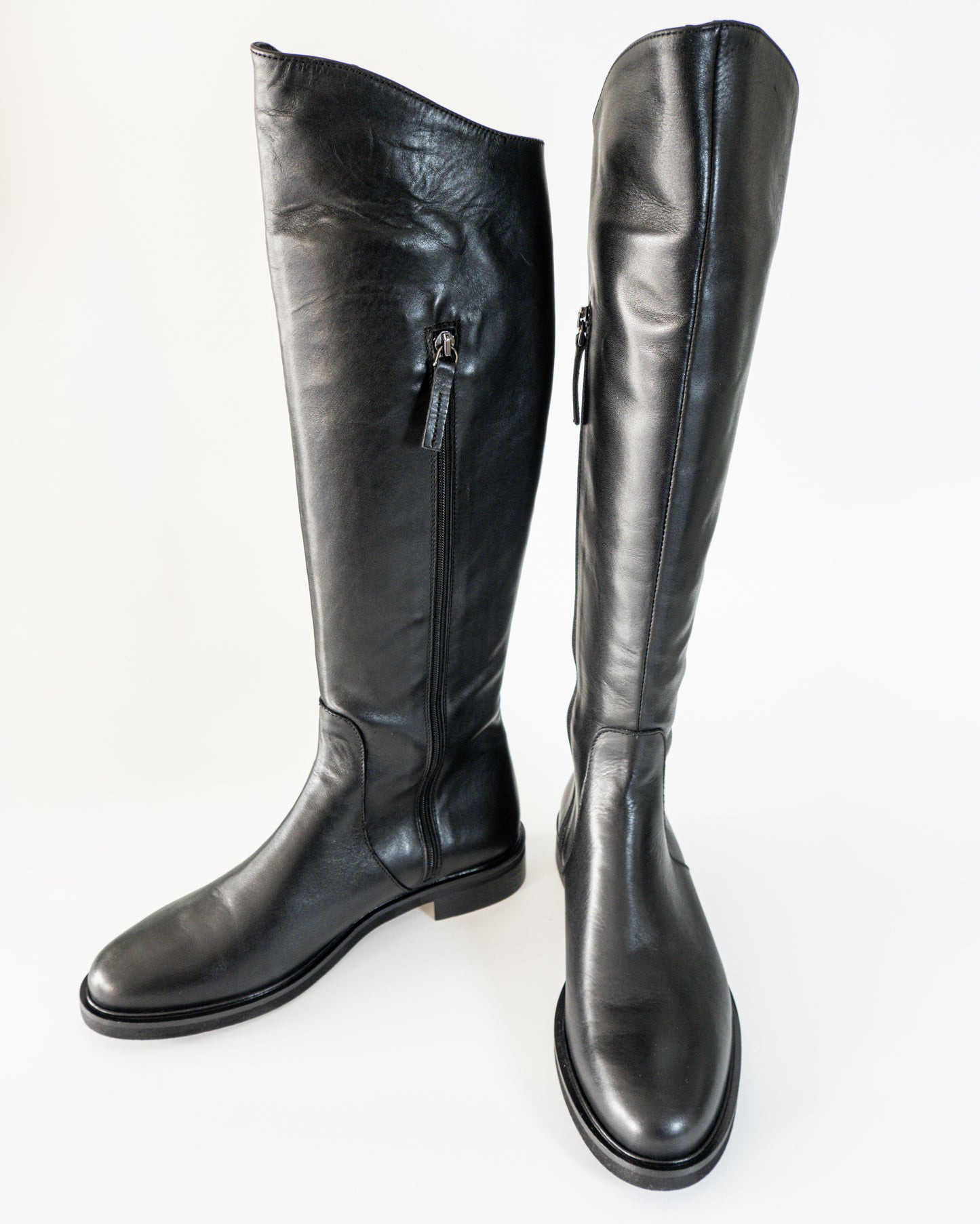 Botas de Cuero Negras - Urco - La Reversa