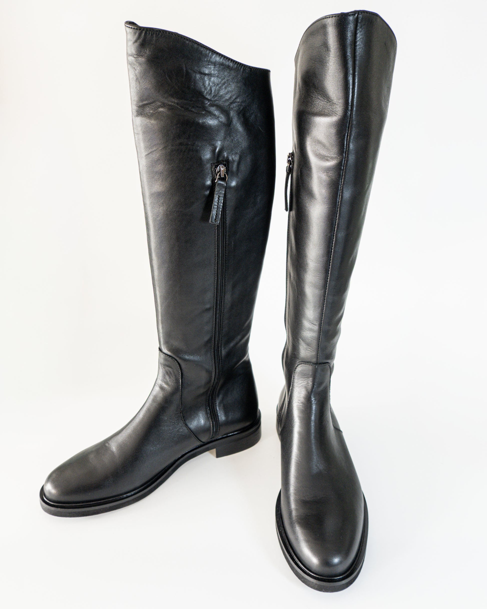 Botas de Cuero Negras - Urco - La Reversa