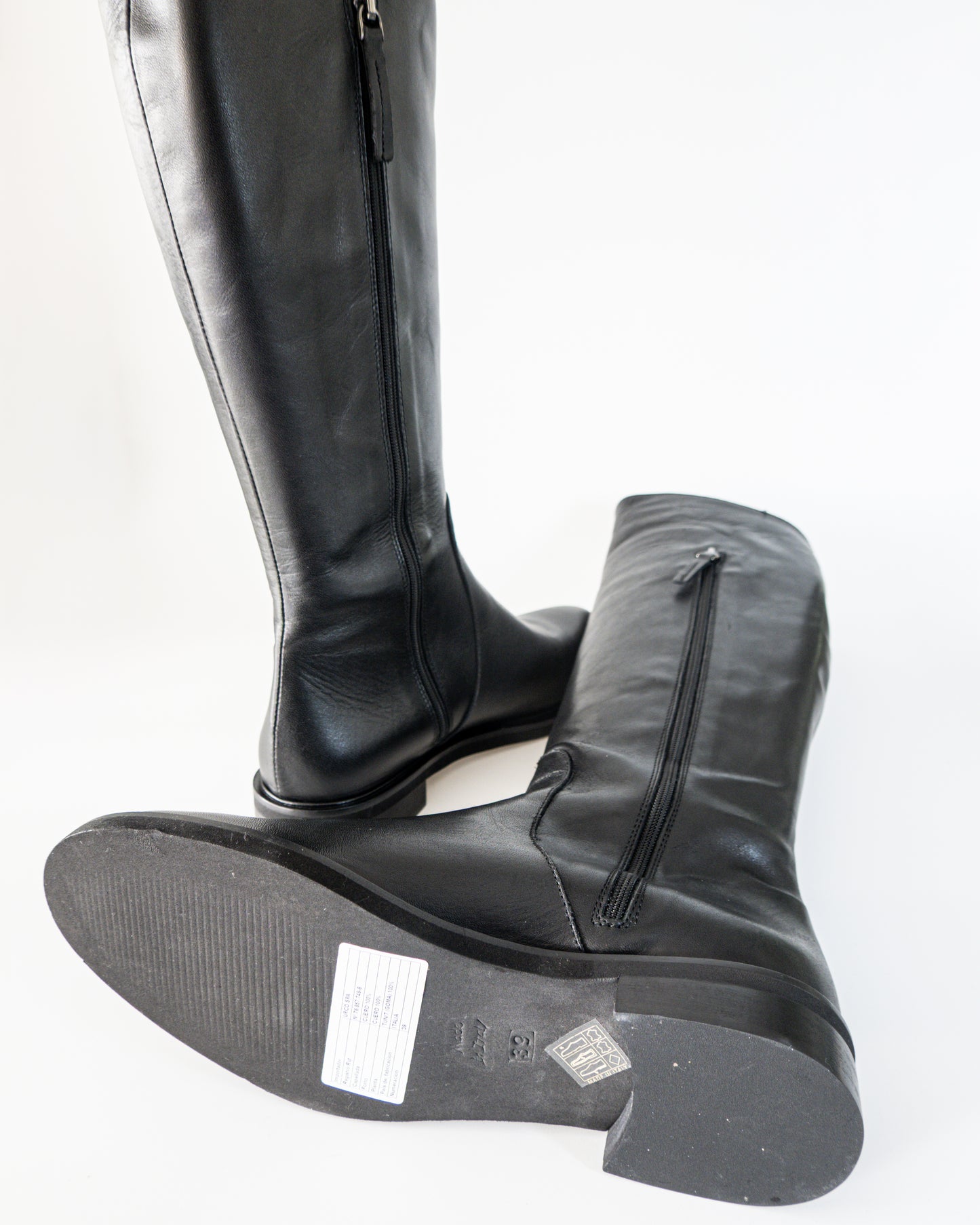 Botas de Cuero Negras - Urco - La Reversa