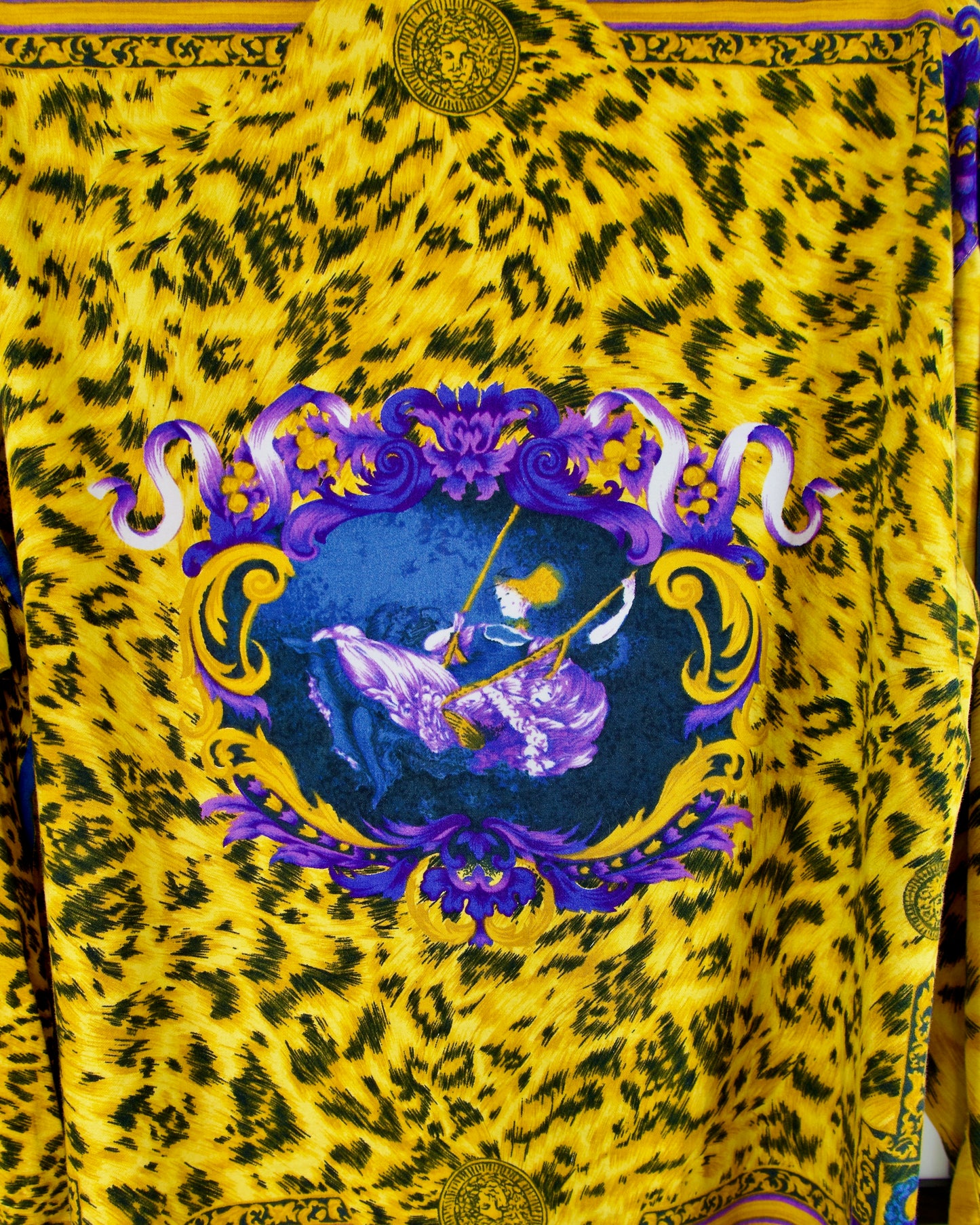 Camisa Animal Print Seda - Versus by Versace - La Reversa
