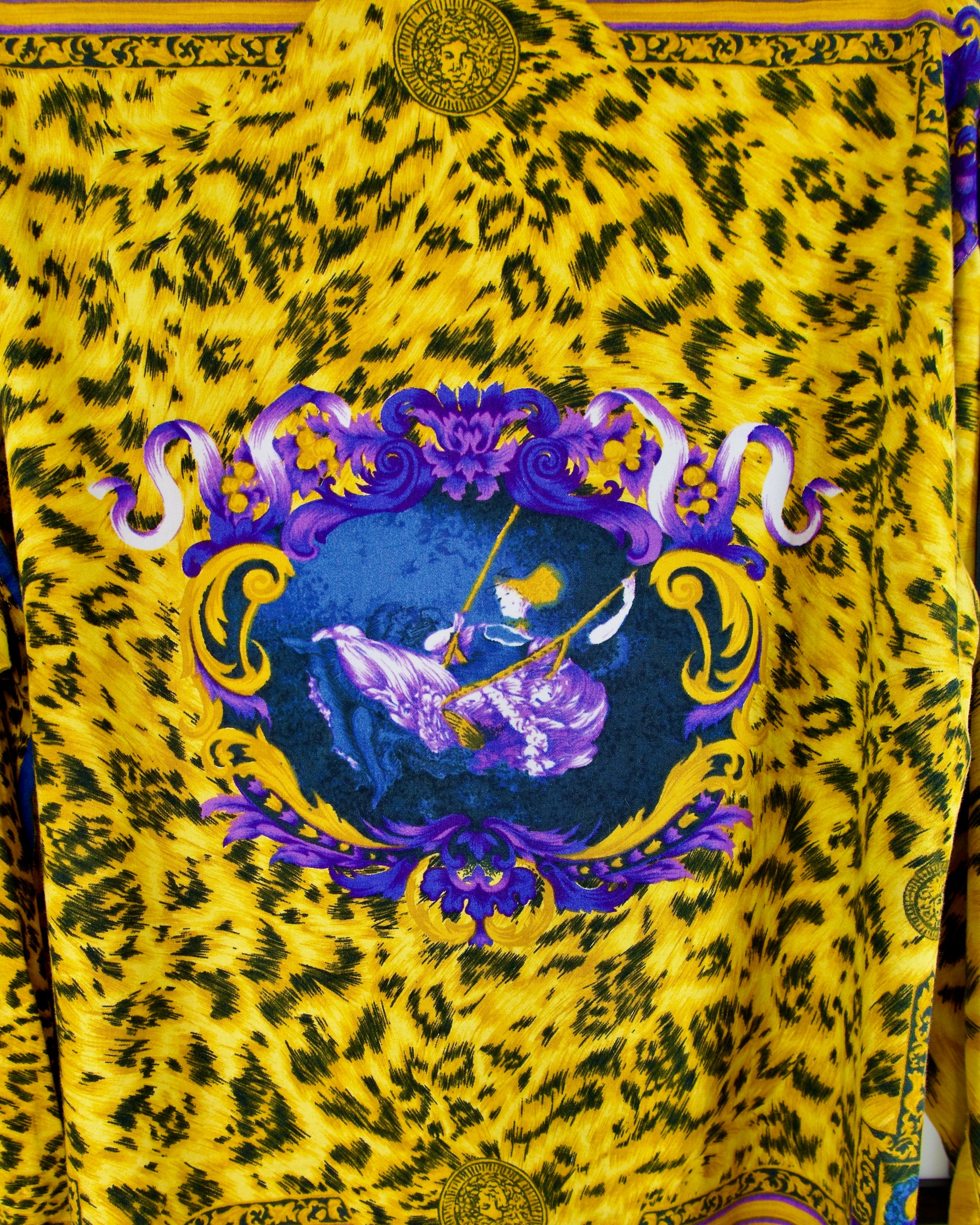 Camisa Animal Print Seda - Versus by Versace - La Reversa