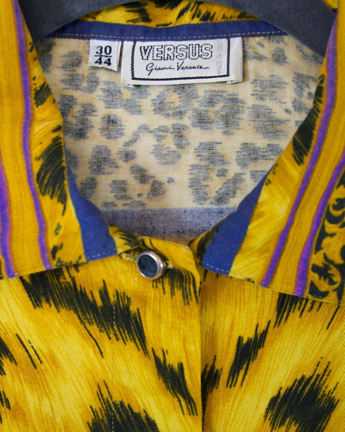 Camisa Animal Print Seda - Versus by Versace - La Reversa