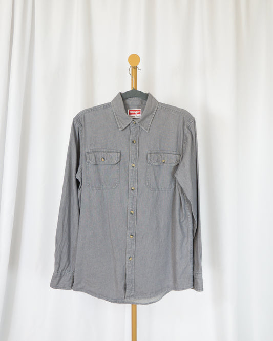 Camisa Denim Gris - Wrangler - La Reversa