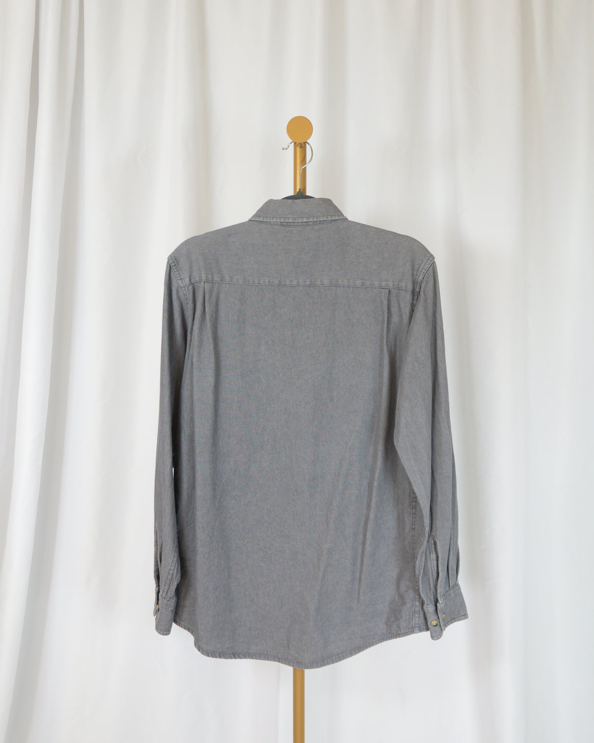 Camisa Denim Gris - Wrangler - La Reversa