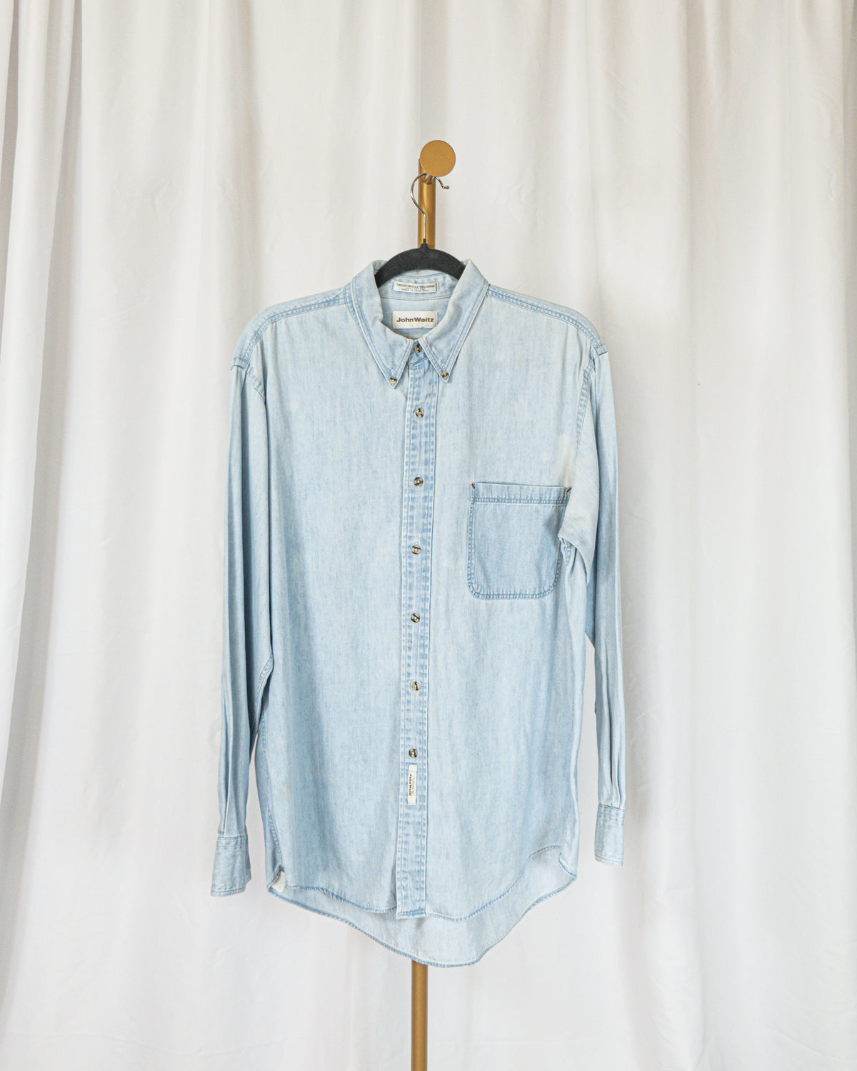 Camisa Denim - John Weitz - La Reversa