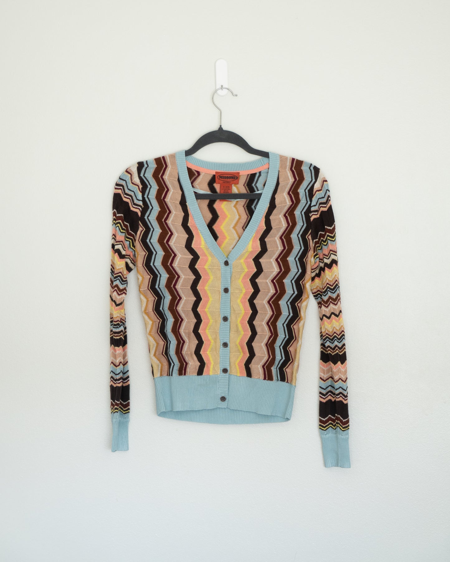 Cardigan Tejido con Zigzag - Missoni - La Reversa