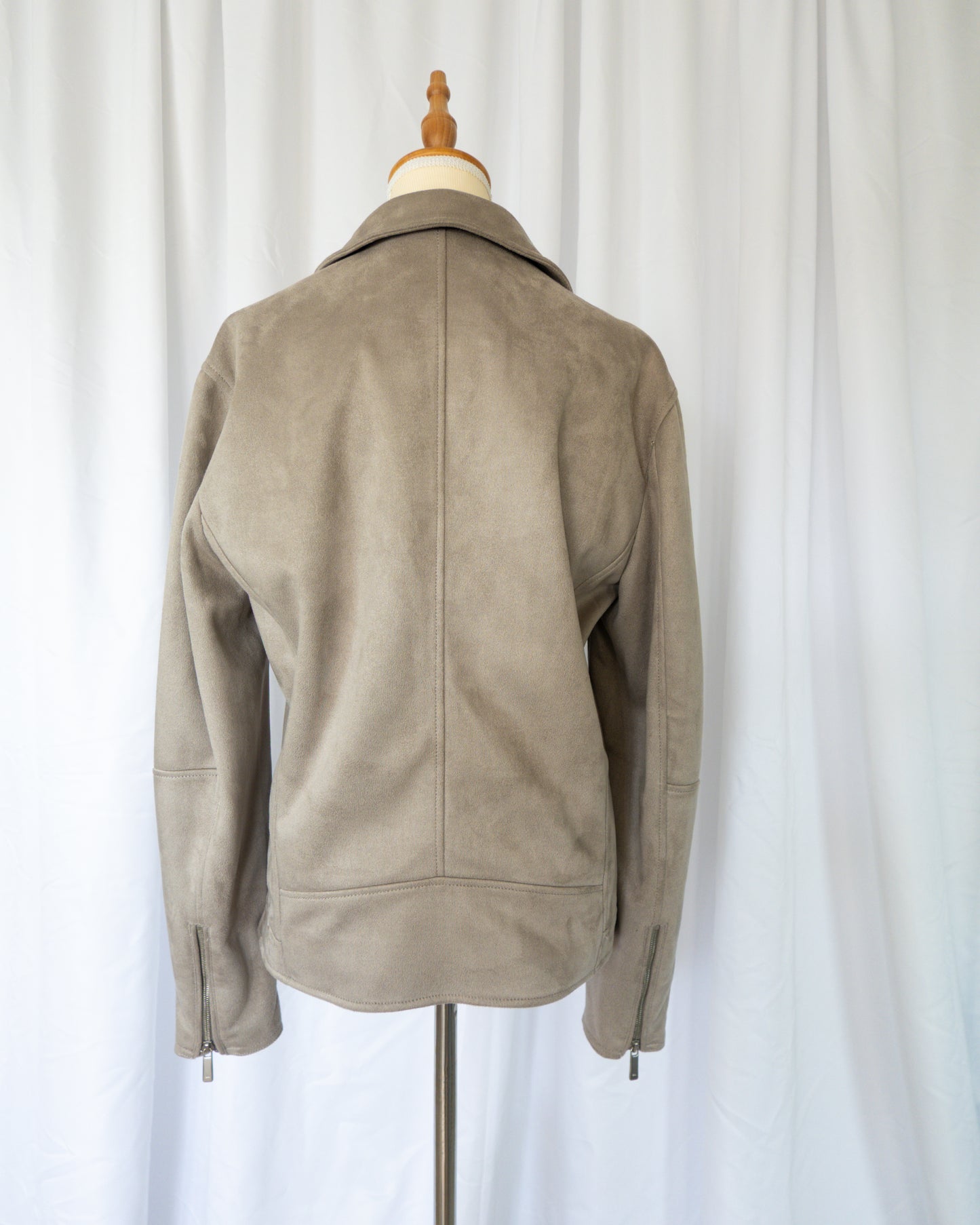 Chaqueta Faux Suede Biker – Zara - La Reversa