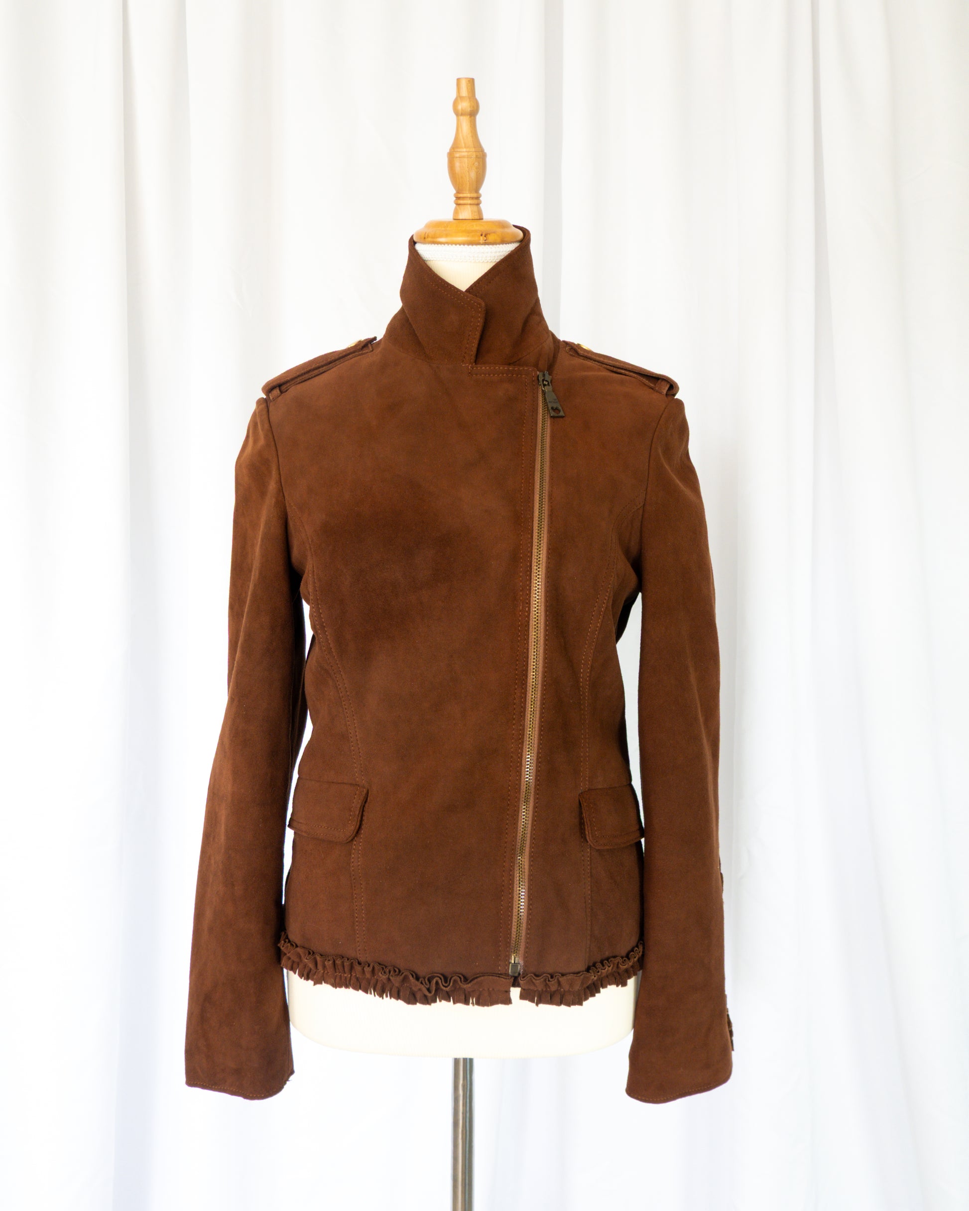 Chaqueta Gamuza Biker Café - Love Moschino - La Reversa