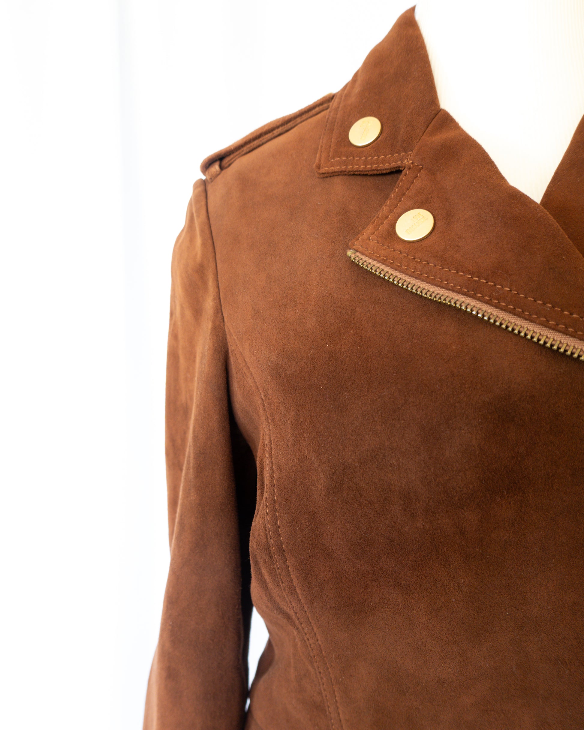 Chaqueta Gamuza Biker Café - Love Moschino - La Reversa