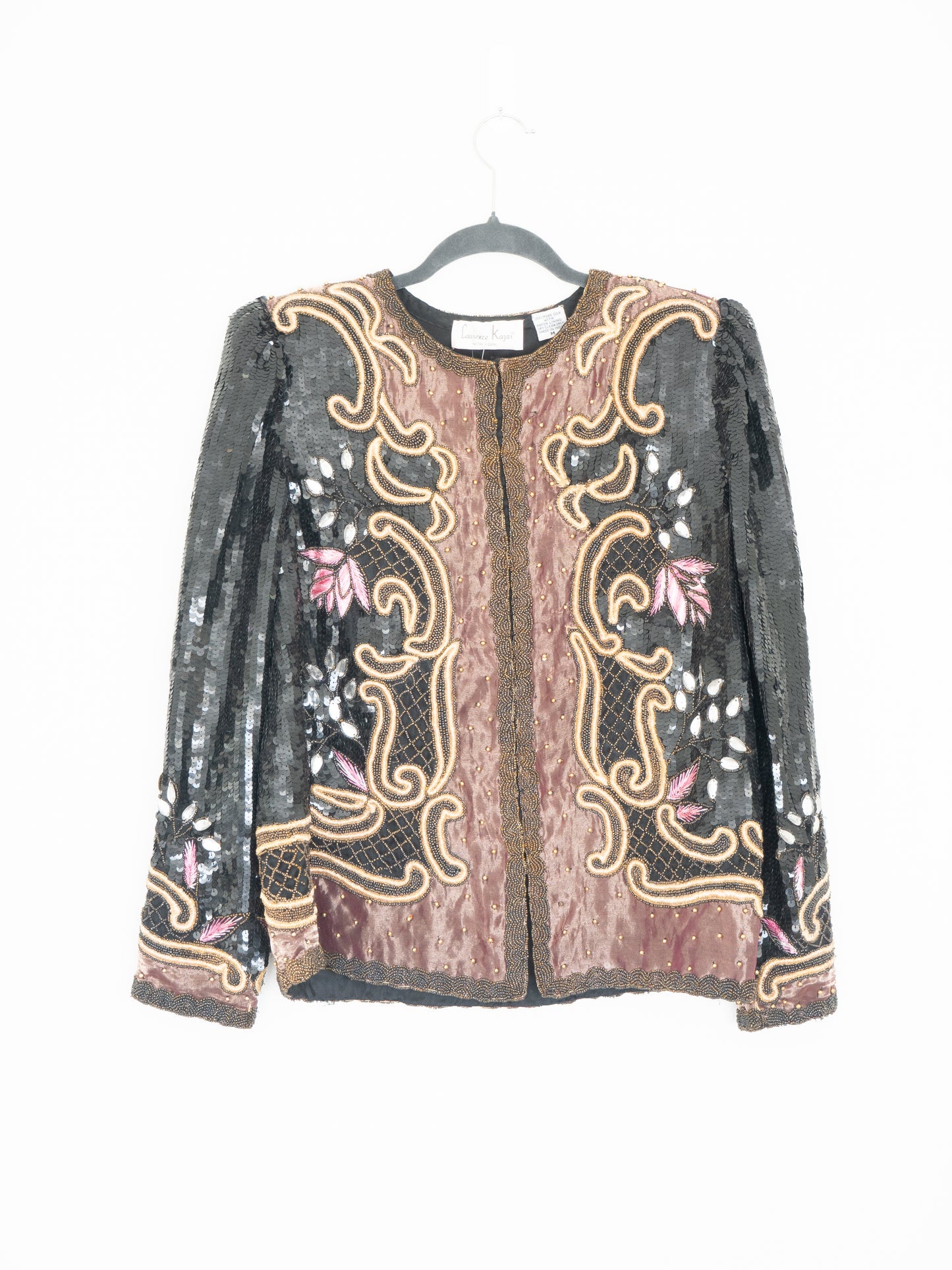 Chaqueta Lentejuelas Bordada 2 - Laurence Kazar - La Reversa