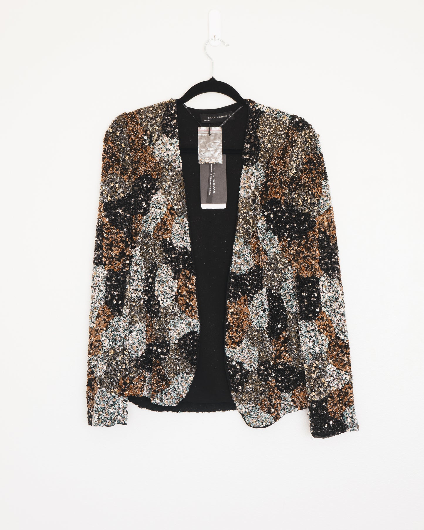 Chaqueta Lentejuelas - Zara Woman - La Reversa
