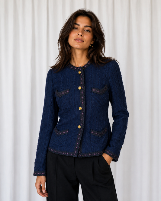 Blazer Azul Marino - Fragonard Paris