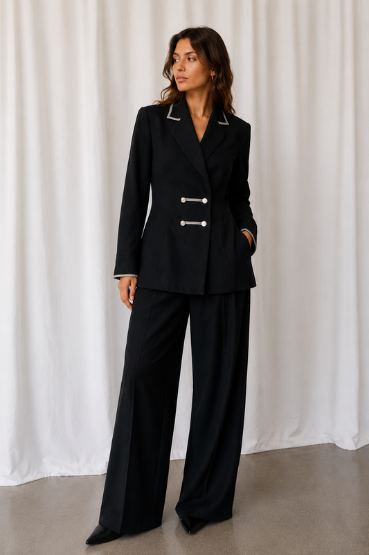 Blazer Sastrero Negro - Escada