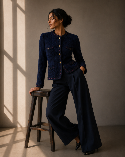 Blazer Azul Marino - Fragonard Paris