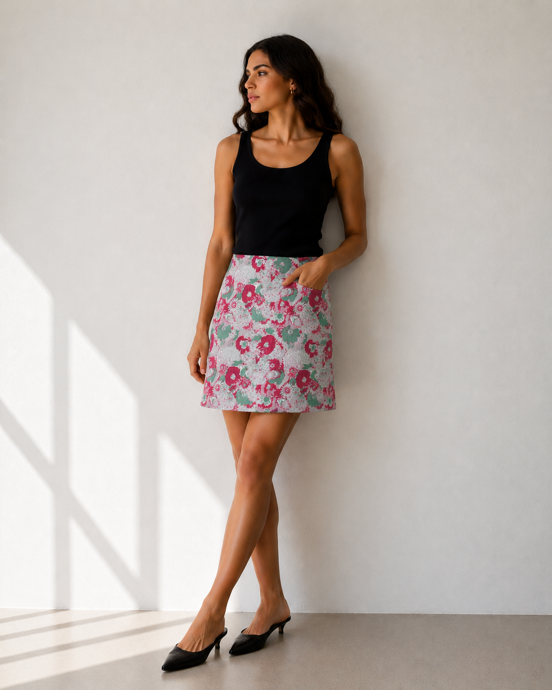 Falda Estructura A-line - Ganni - La Reversa