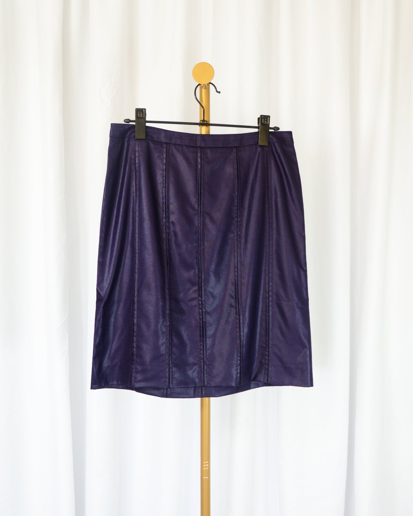 Falda Lápiz Violeta Profundo - Etro Milano - La Reversa