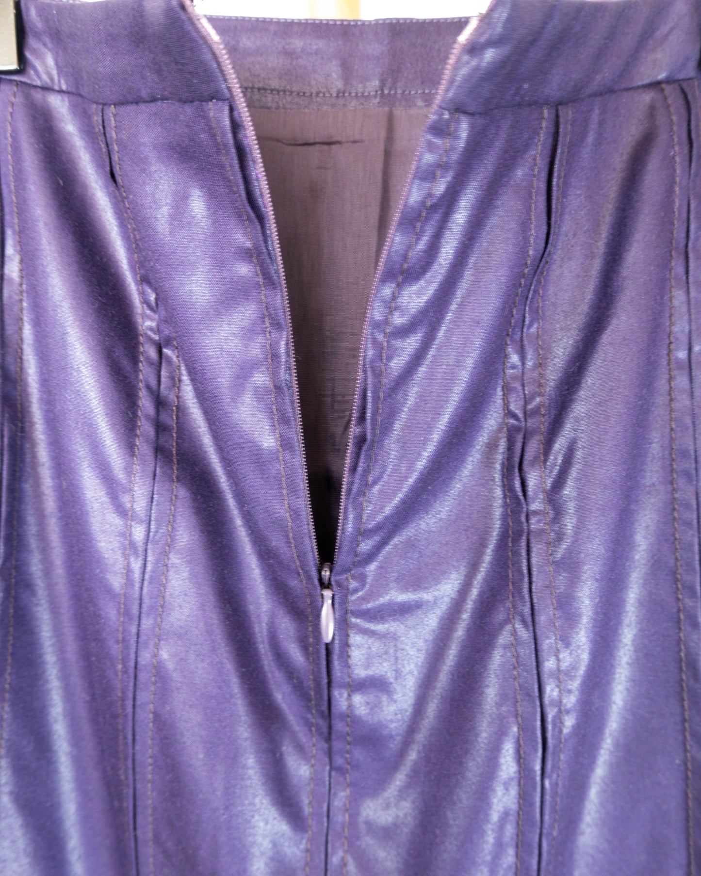 Falda Lápiz Violeta Profundo - Etro Milano - La Reversa