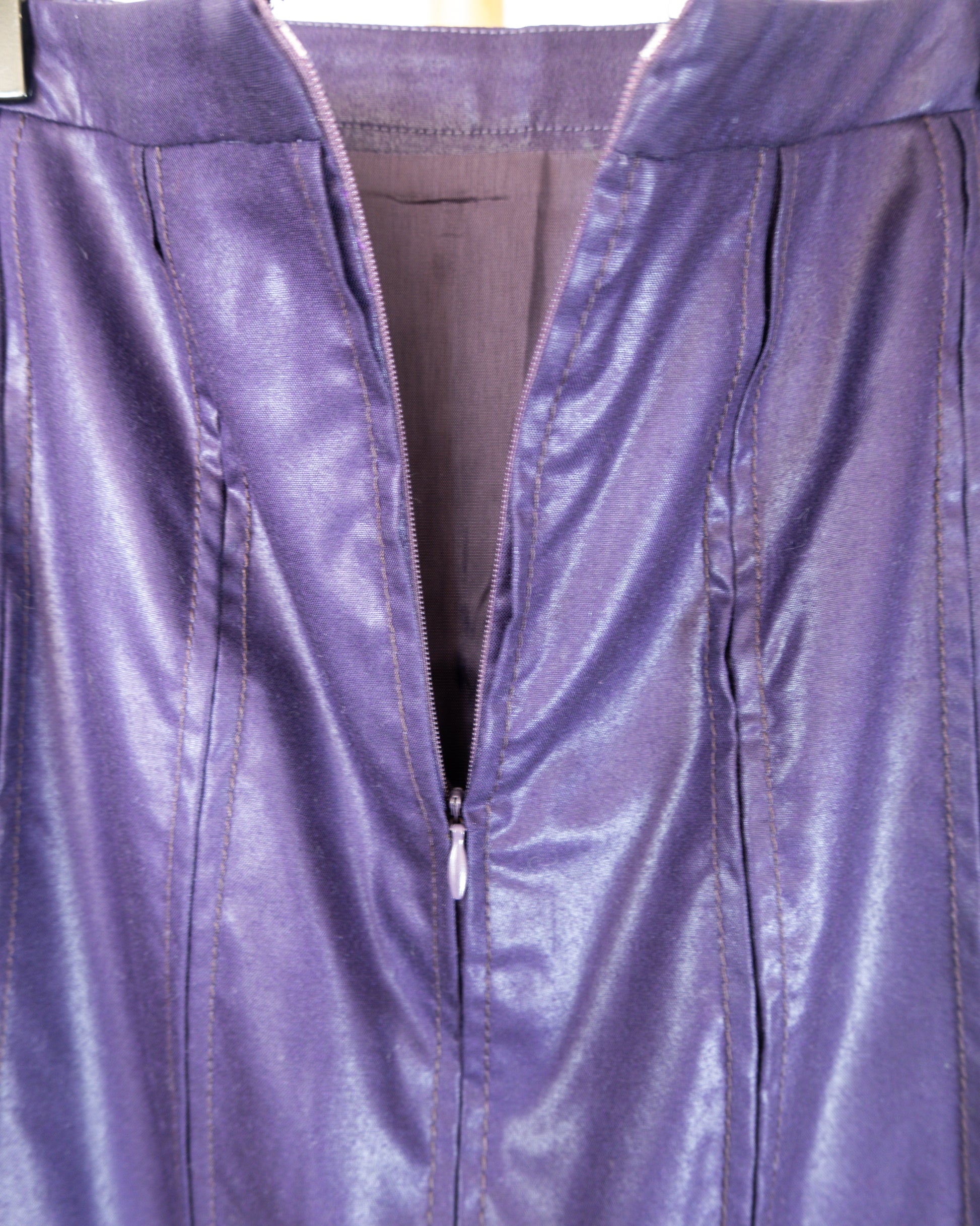 Falda Lápiz Violeta Profundo - Etro Milano - La Reversa