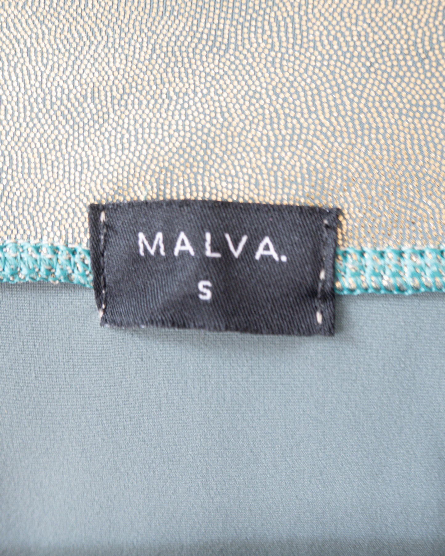 Falda Metálica Dorada - Malva - La Reversa