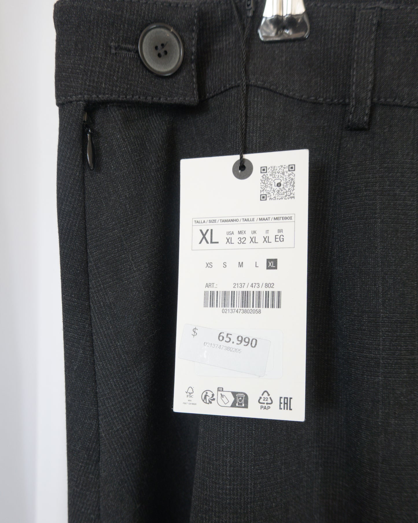 Falda Midi Asymmetrical - Zara - La Reversa
