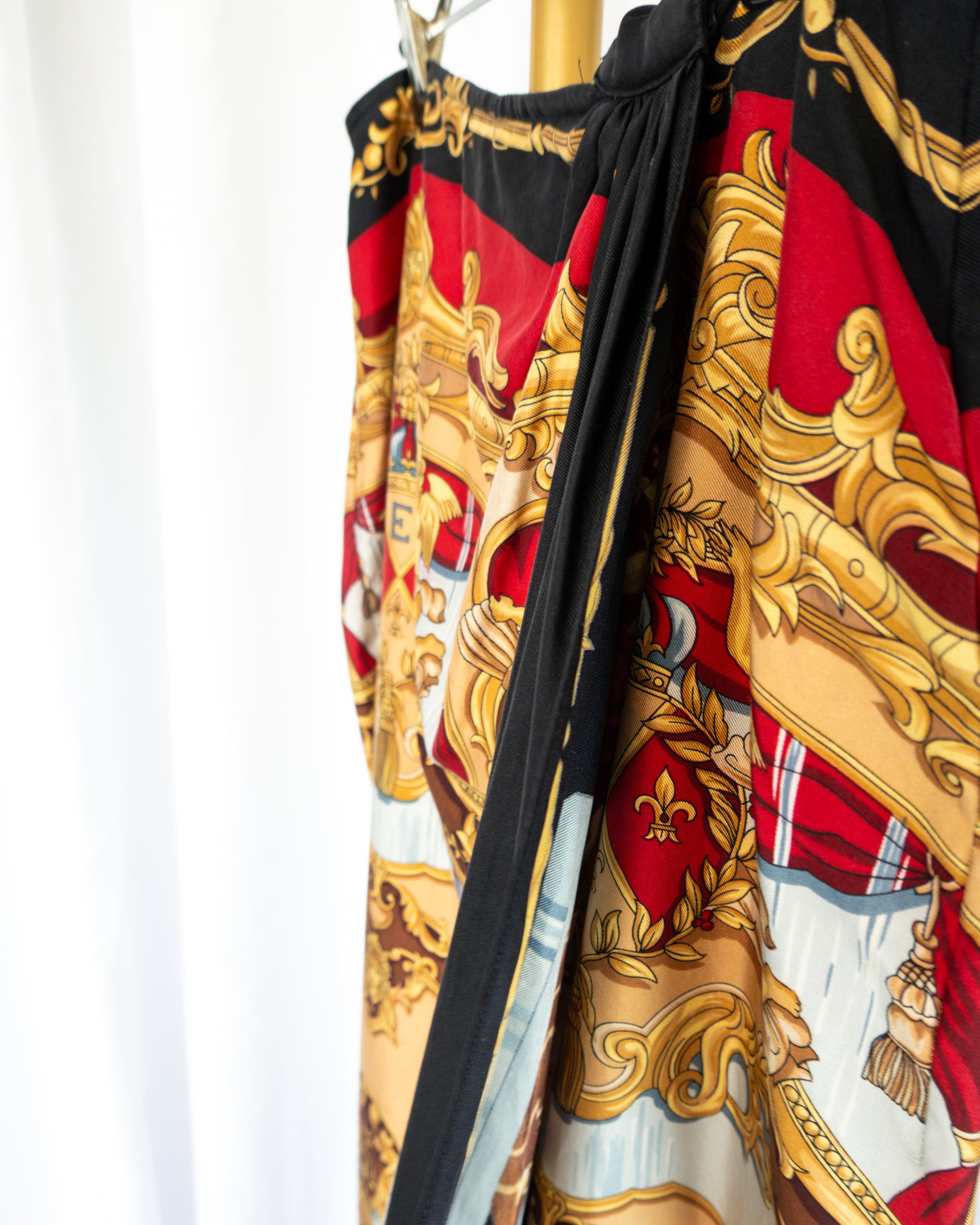 Falda Midi Print Barroco - Emanuel Ungaro - La Reversa
