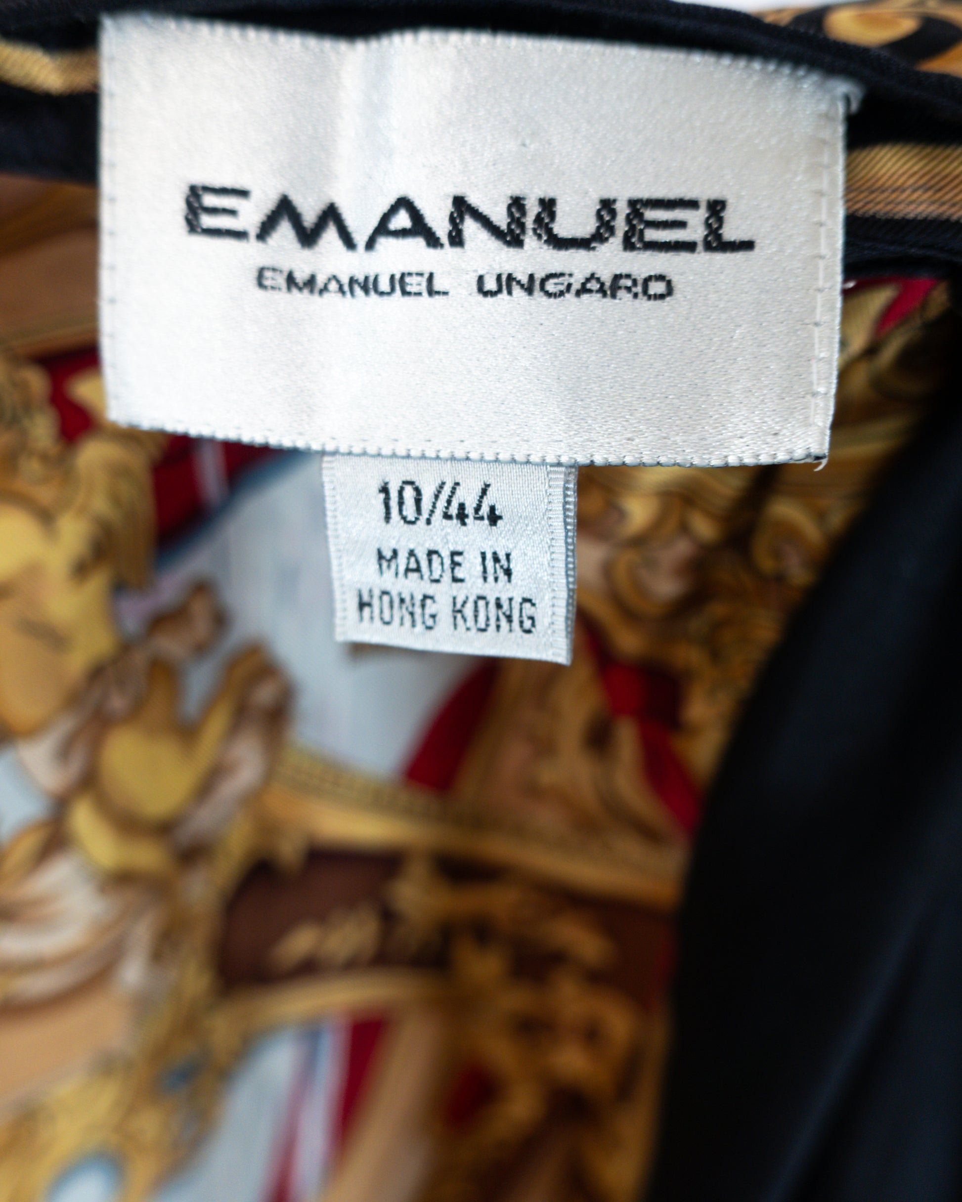 Falda Midi Print Barroco - Emanuel Ungaro - La Reversa