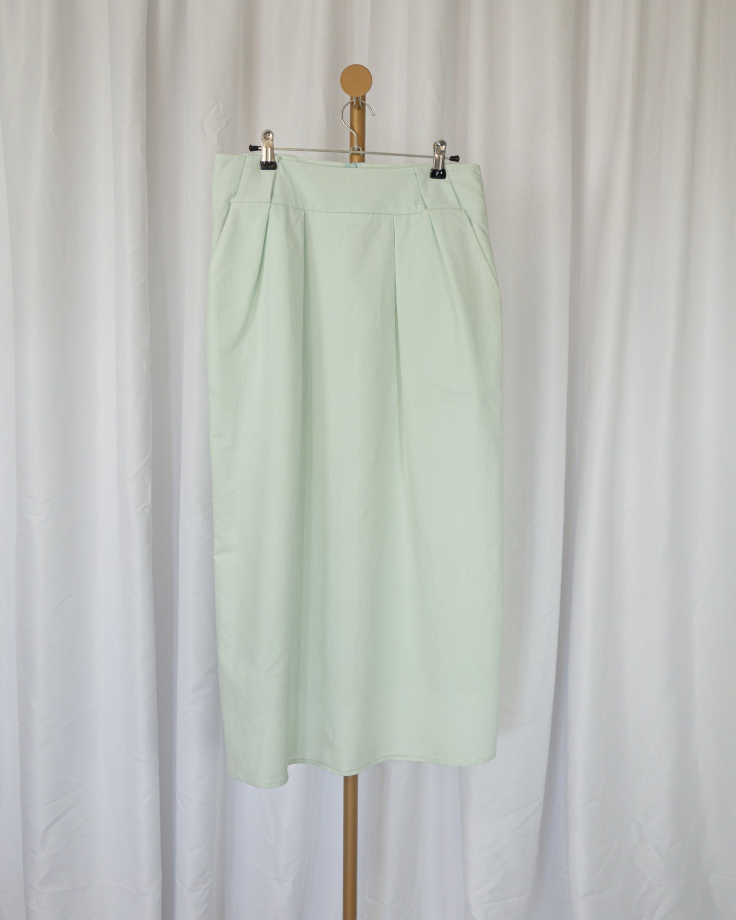 Falda Midi Verde - Belizz - La Reversa