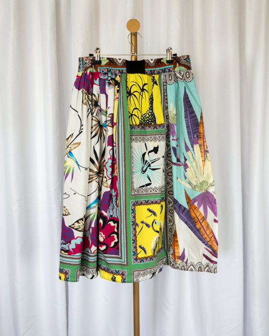Falda Prints Mix Patchwork - Etro Milano - La Reversa