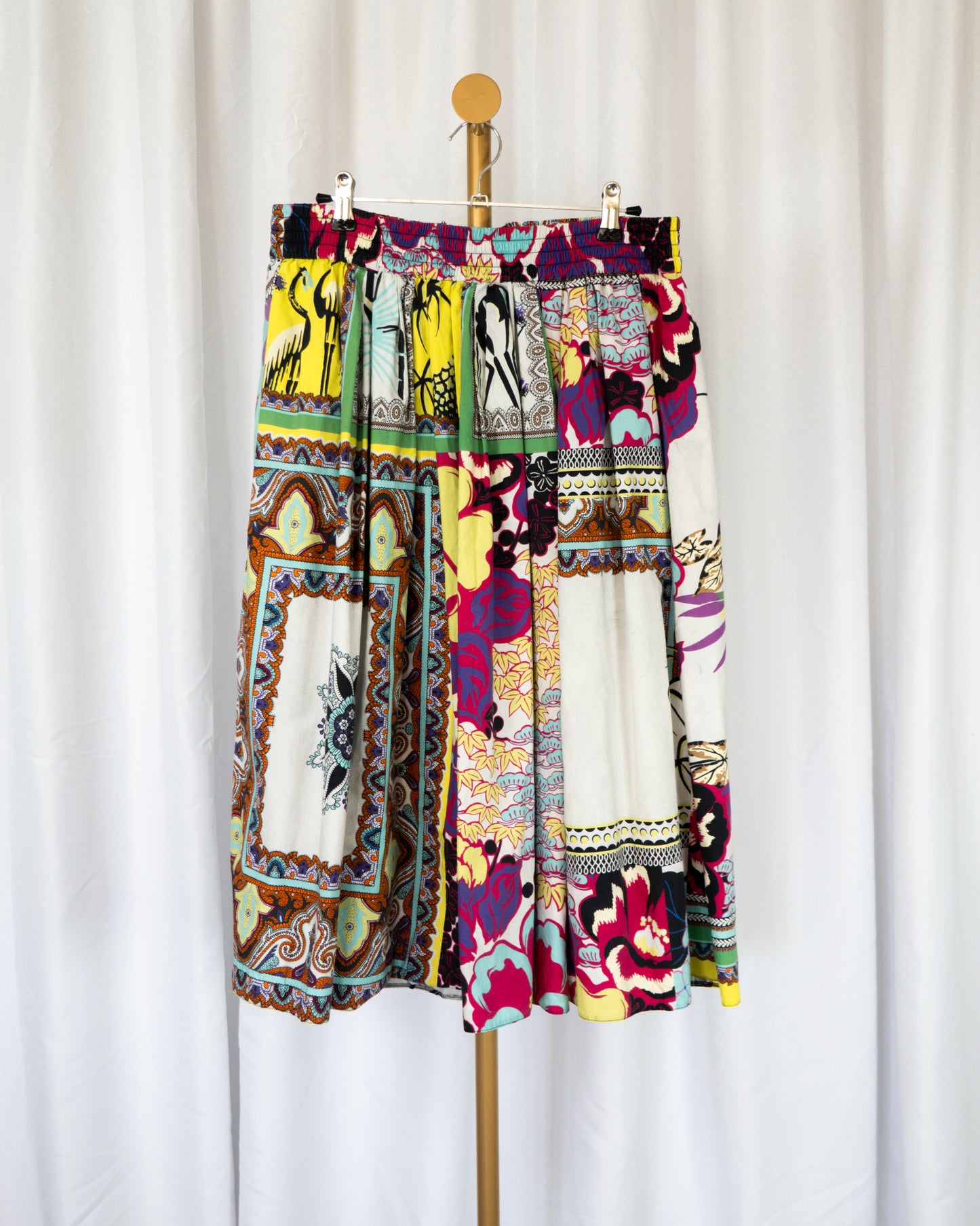 Falda Prints Mix Patchwork - Etro Milano - La Reversa