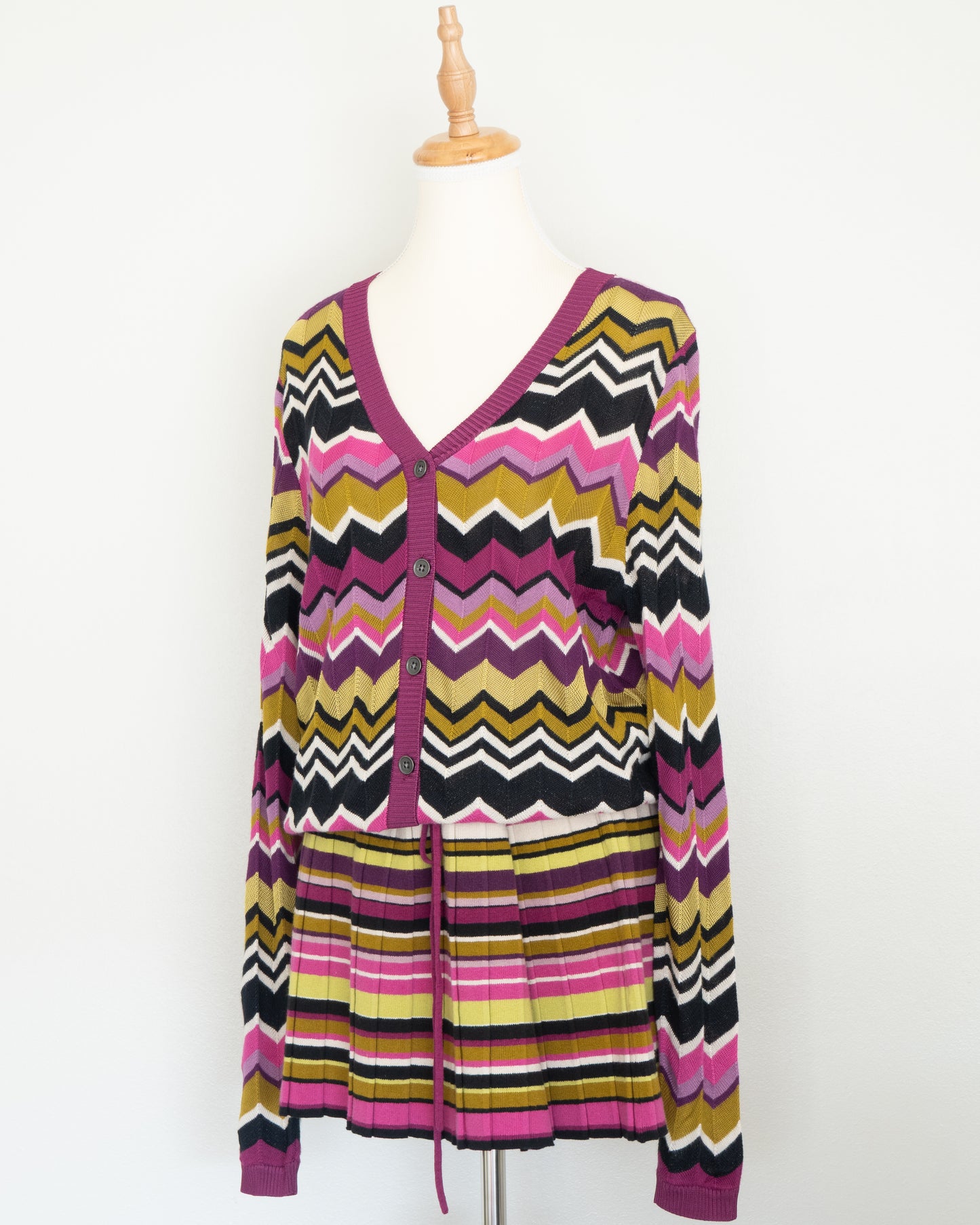 Falda Rayas Multicolor - Missoni - La Reversa