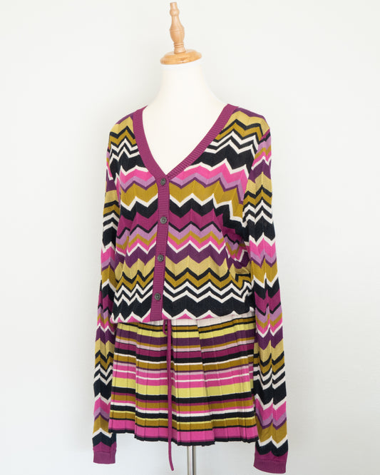 Falda Rayas Multicolor - Missoni - La Reversa