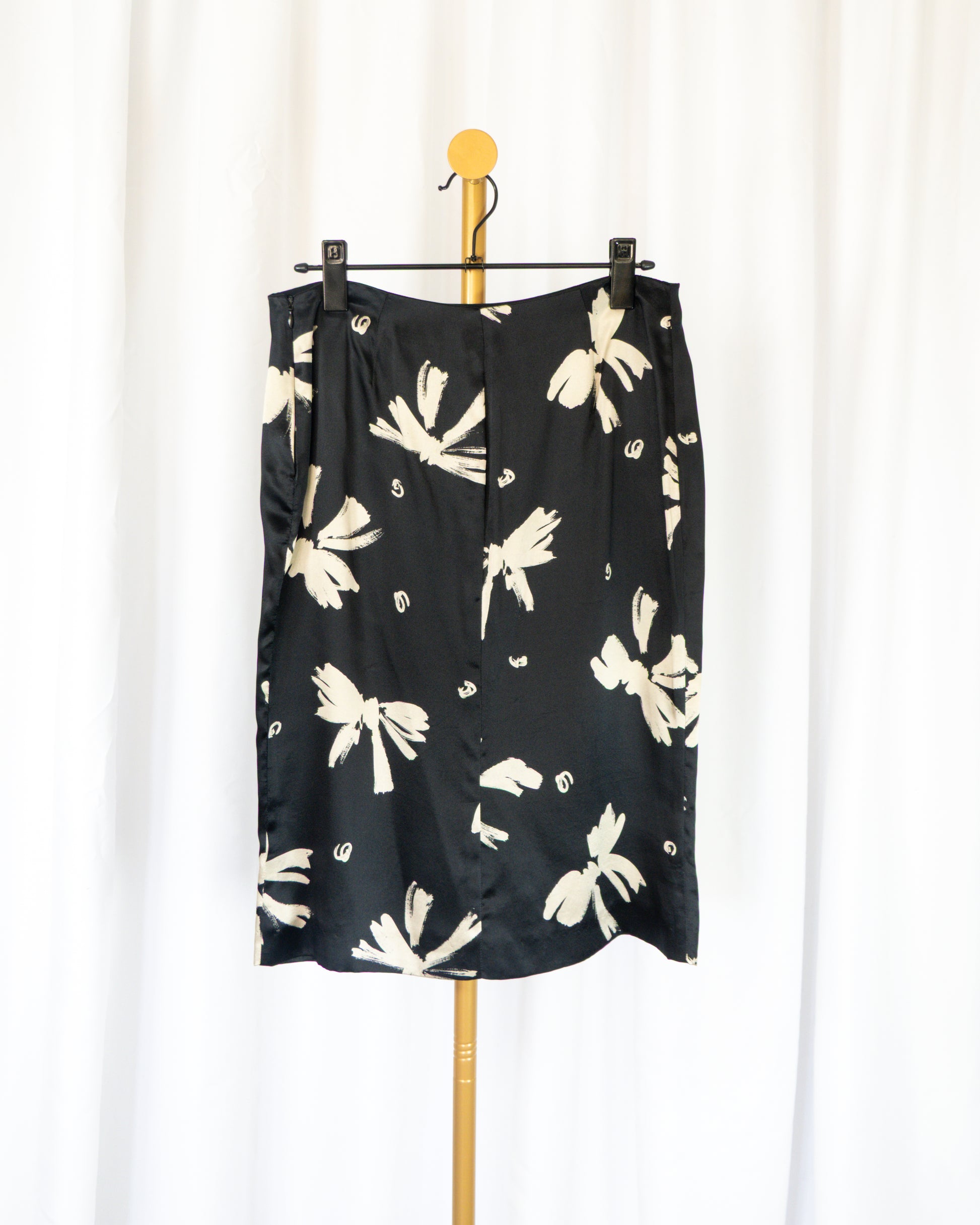 Falda Seda Tulipán - Emanuel Ungaro - La Reversa
