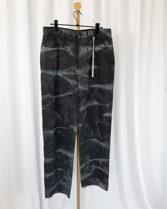 Jeans Negro Marmoleado 1  - Maria Cher - La Reversa
