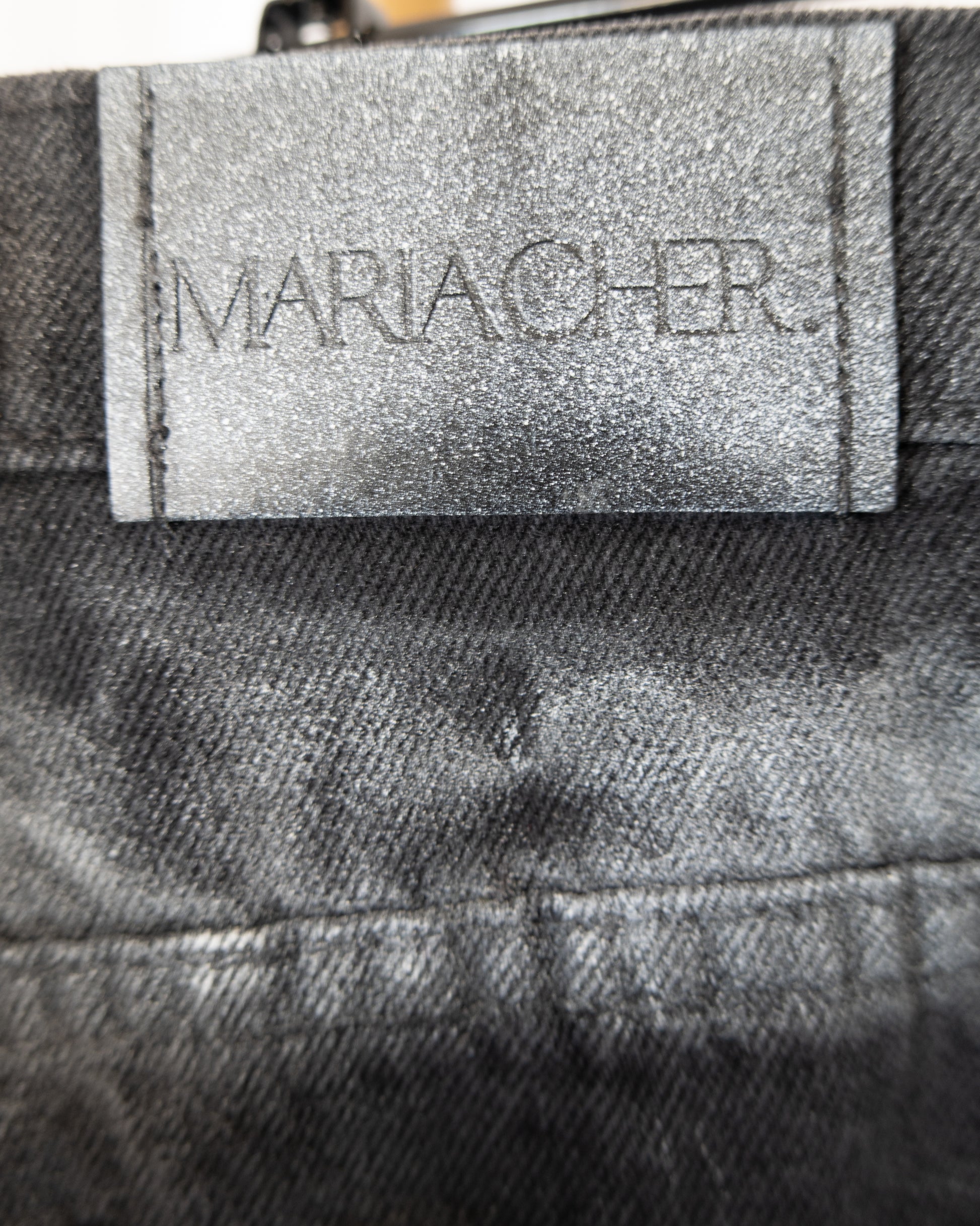Jeans Negro Marmoleado 1  - Maria Cher - La Reversa