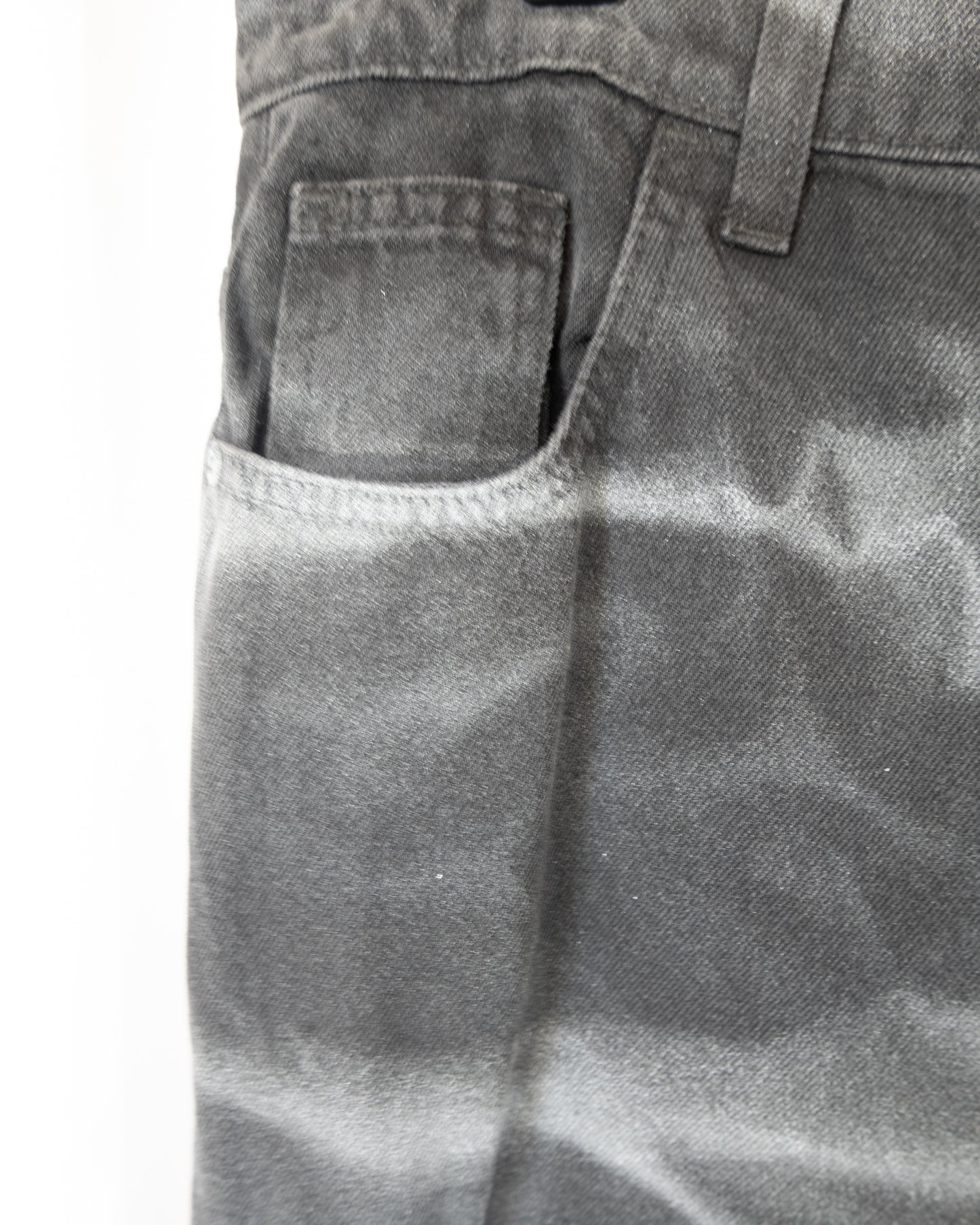 Jeans Negro Marmoleado 1  - Maria Cher - La Reversa