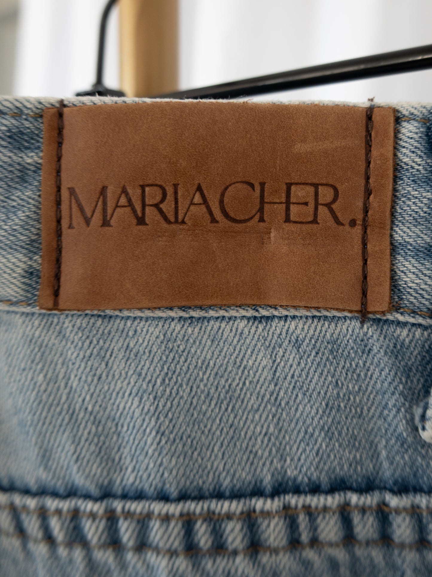 Jeans Straight Low Aloe - Maria Cher - La Reversa