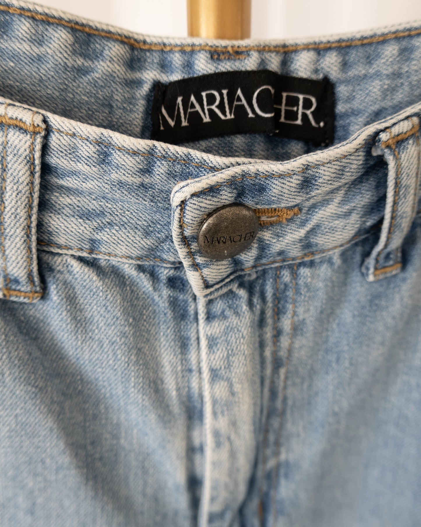 Jeans Straight Low Aloe - Maria Cher - La Reversa