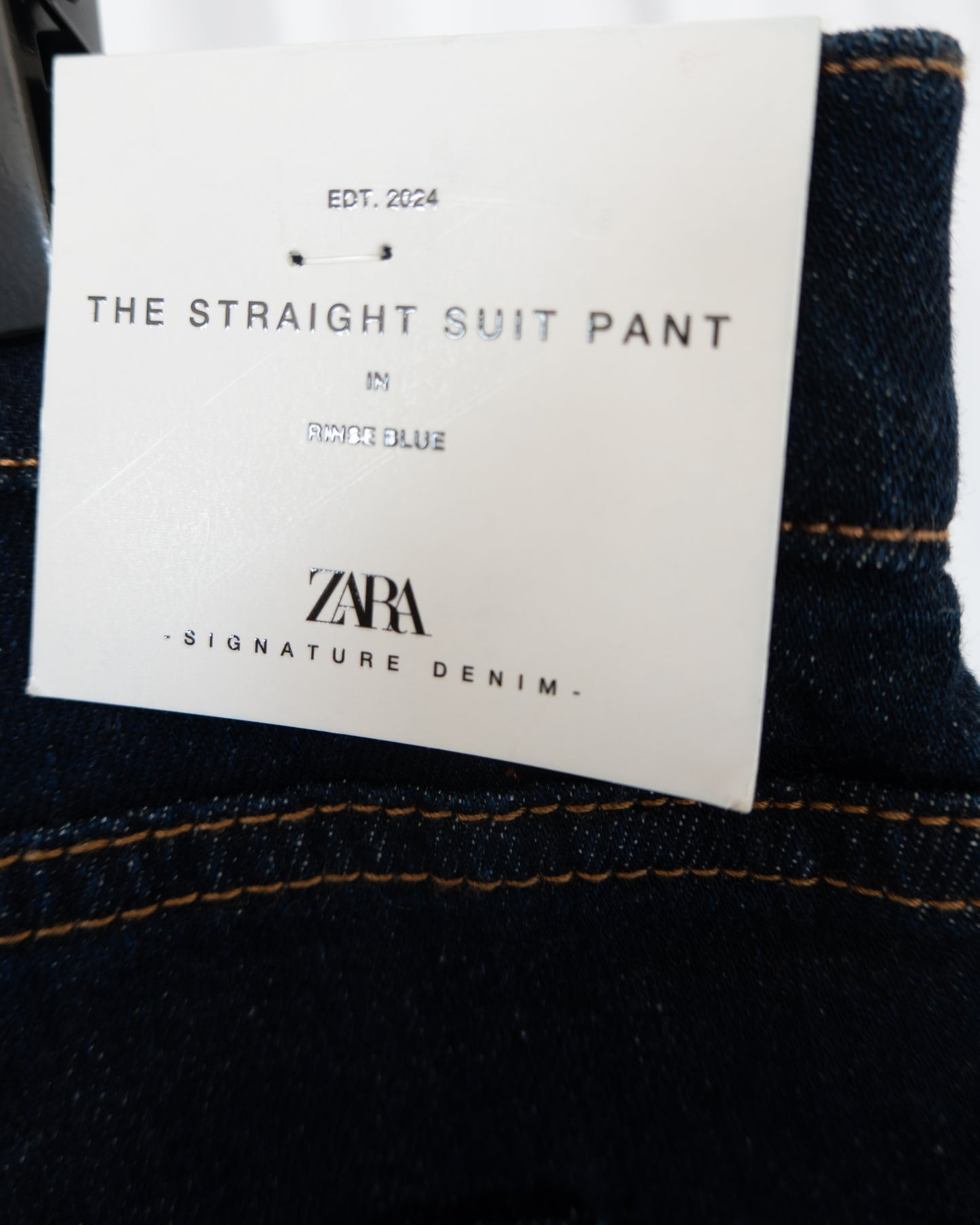 Jeans Straight Suit - Zara - La Reversa