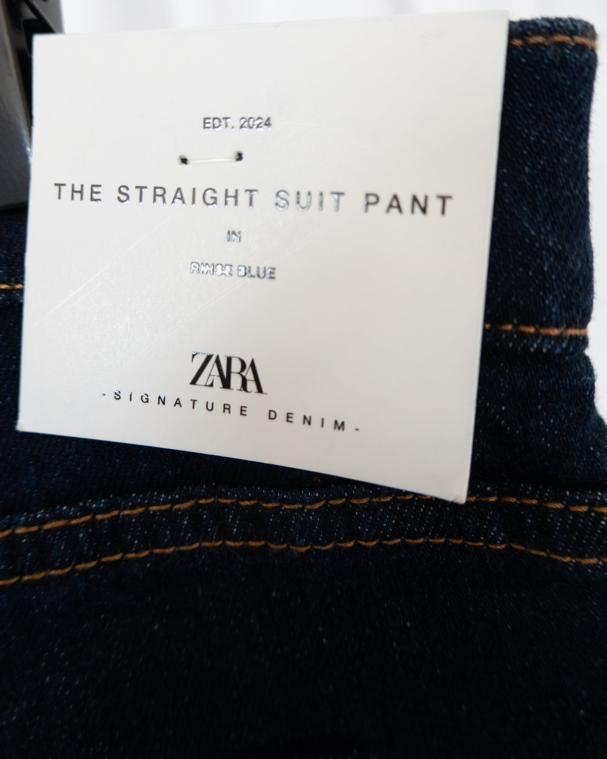 Jeans Straight Suit - Zara - La Reversa