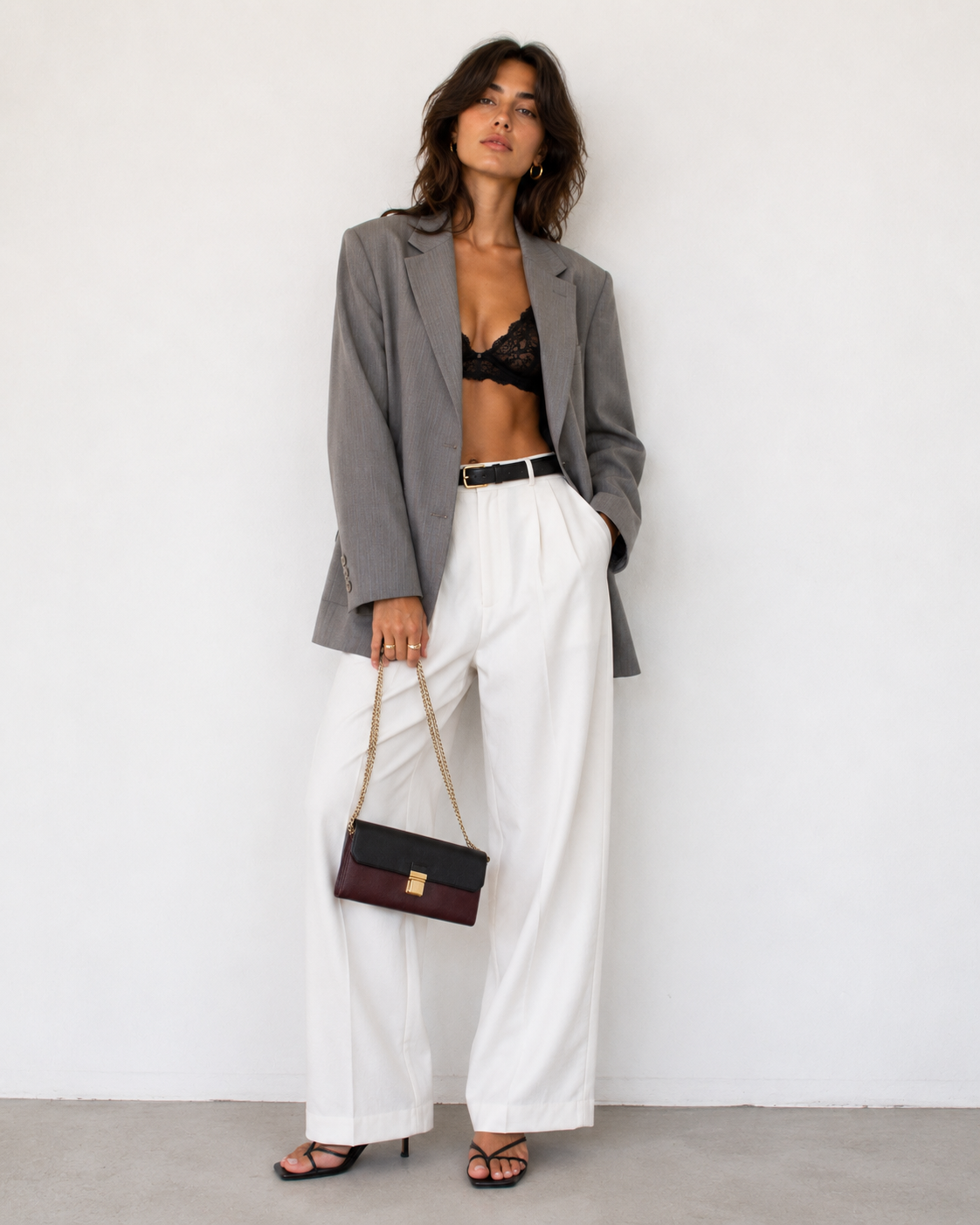Leather Chain Wallet Crossbody - Miu Miu - La Reversa