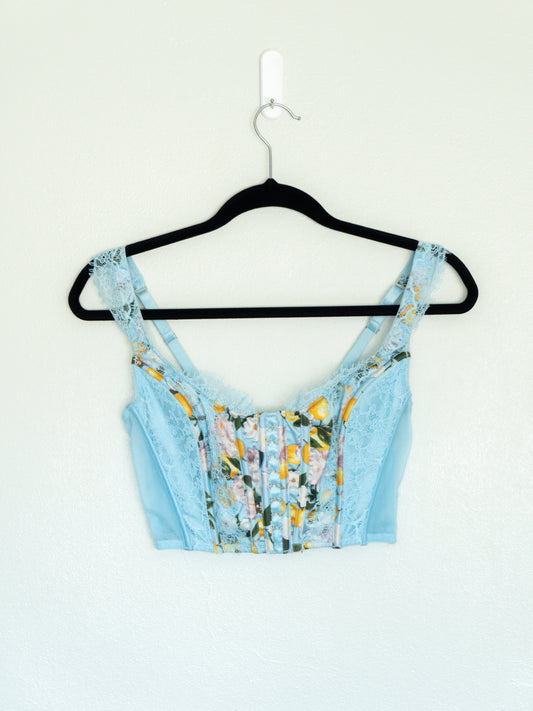 Lencería - Victoria’s Secret Bustier Celeste - La Reversa