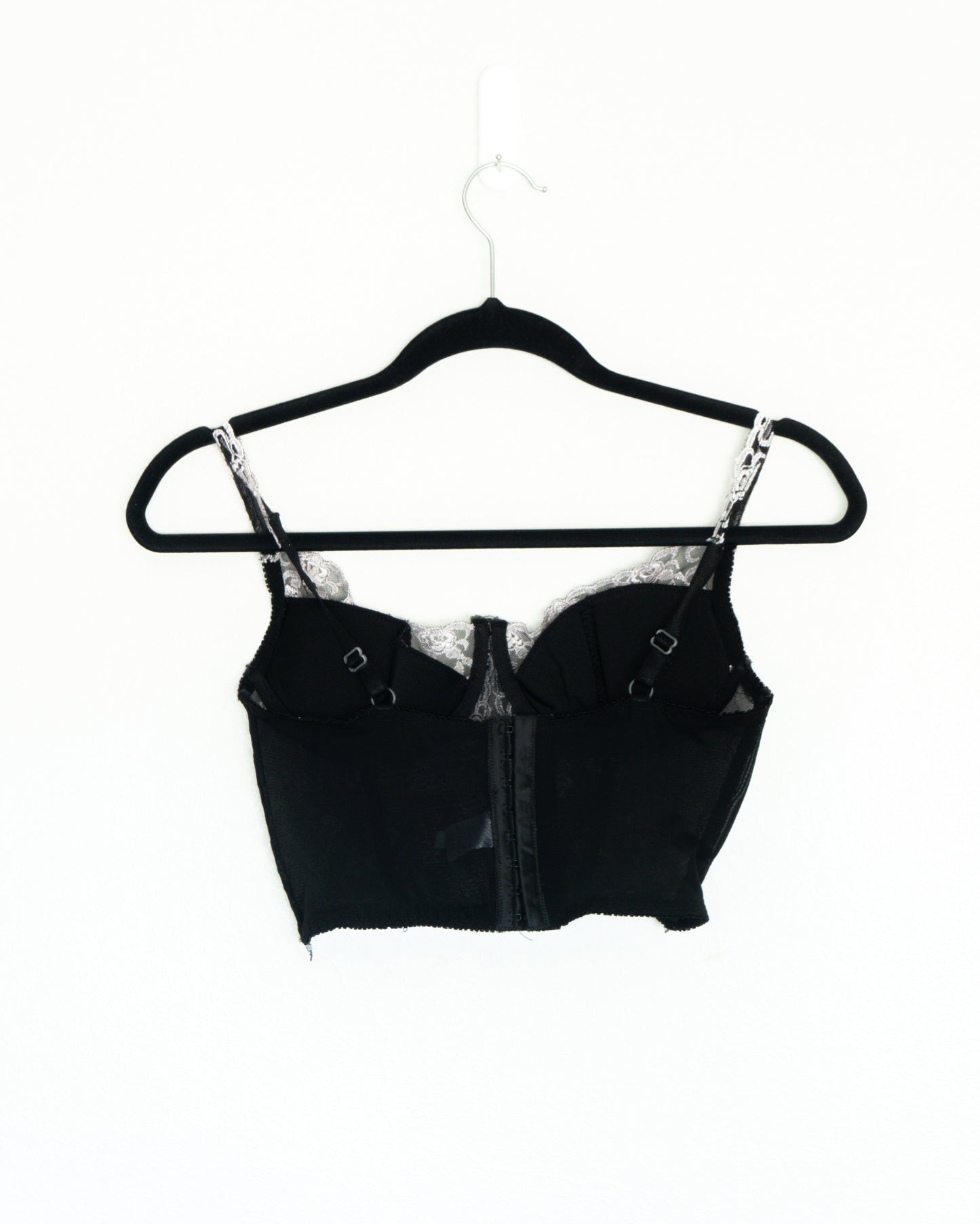 Lencería - Victoria’s Secret Bustier Flores Blancas - La Reversa