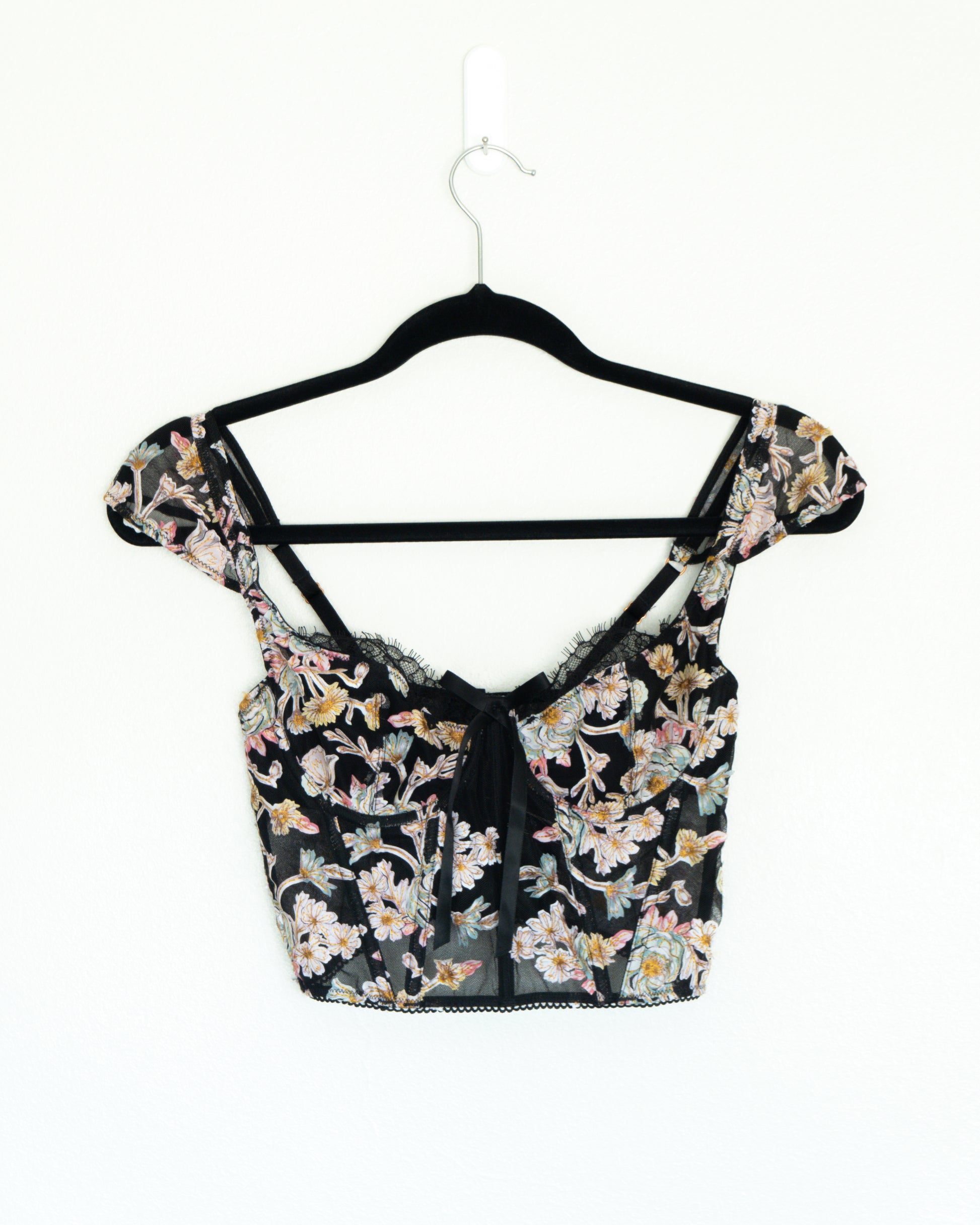 Lencería - Victoria’s Secret Bustier Flores - La Reversa