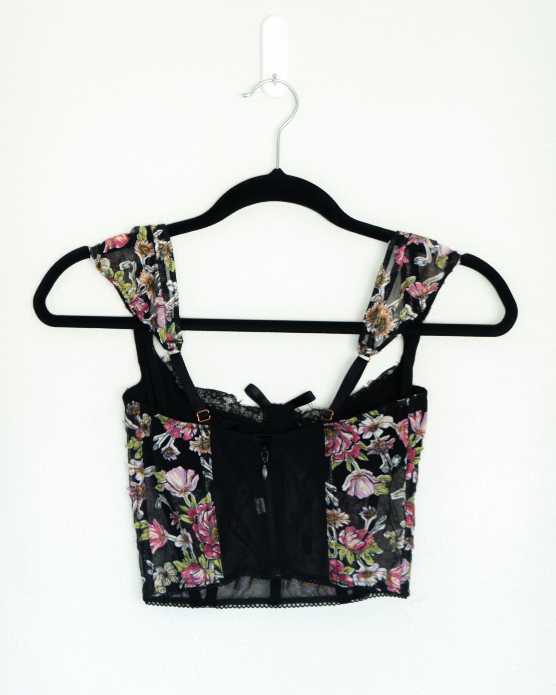 Lencería - Victoria’s Secret Bustier Flores Rosas - La Reversa