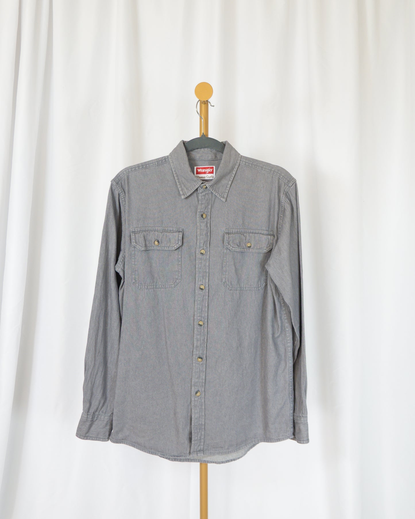 Camisa Denim Gris - Wrangler