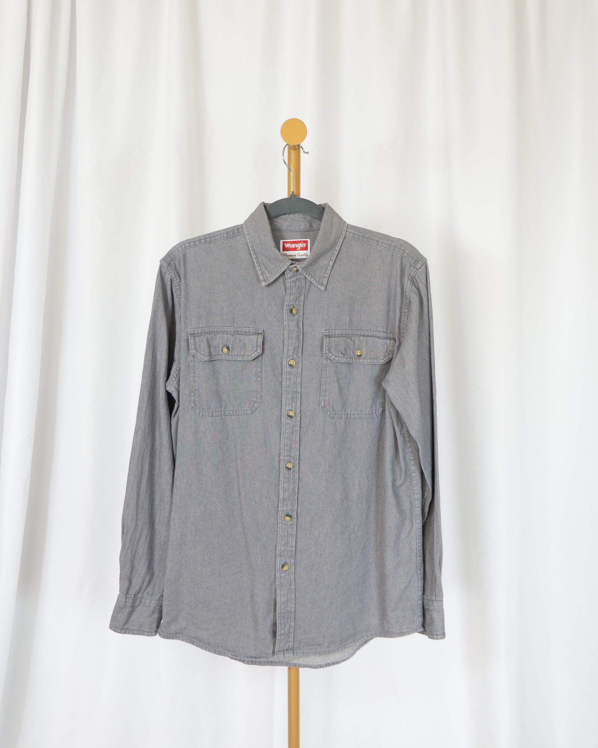 Camisa Denim Gris - Wrangler