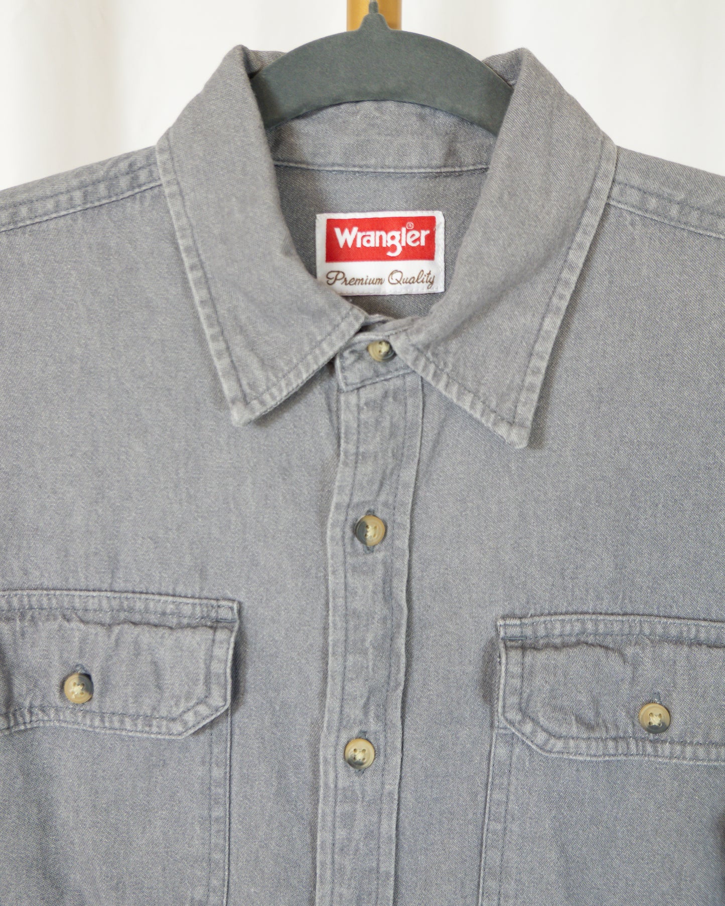 Camisa Denim Gris - Wrangler
