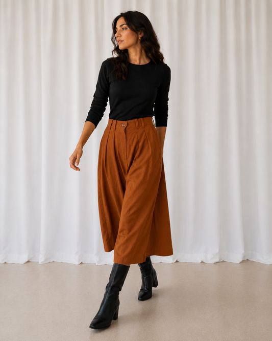 Pantalón Culotte - SaintMalē - La Reversa